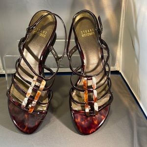 Stuart Weitzman heeled sandals. Size 8. Worn once